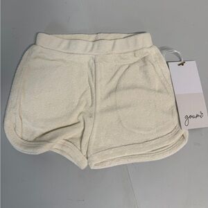 Goumi kids shorts cloud terry size 2T 27-30 pounds NEW